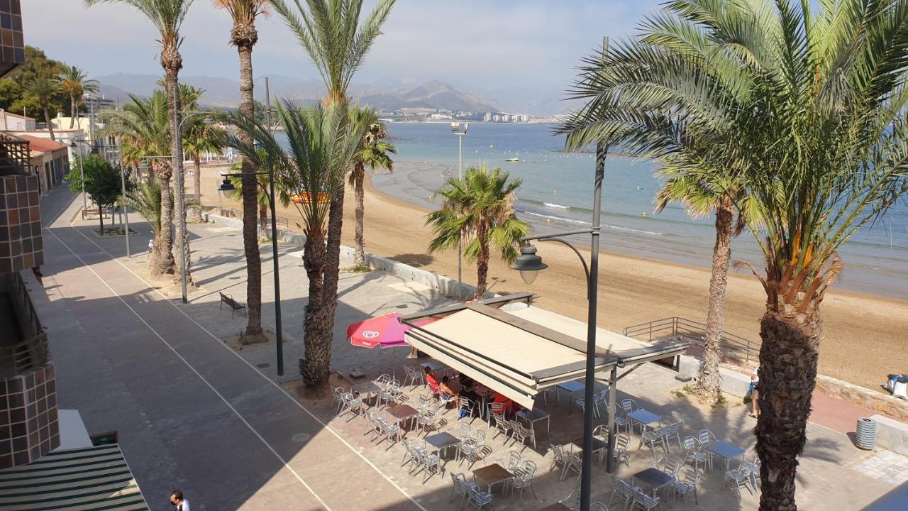 Bahia Mazarron Apartamento En Primera Linea Playa El Puerto de Mazarrón المظهر الخارجي الصورة