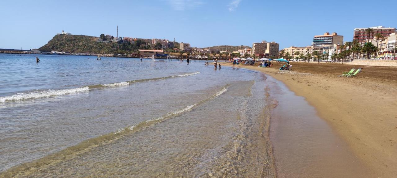 Bahia Mazarron Apartamento En Primera Linea Playa El Puerto de Mazarrón المظهر الخارجي الصورة