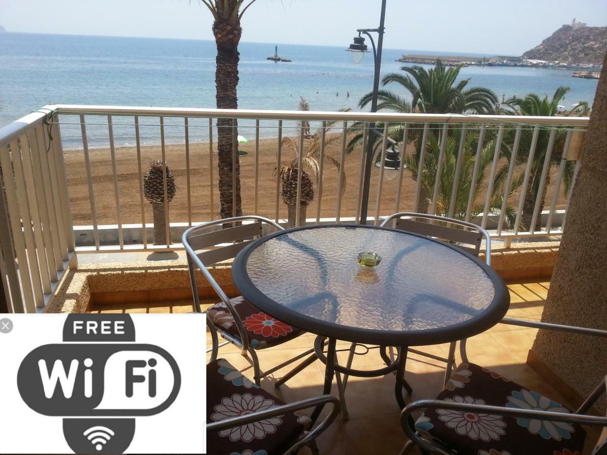 Bahia Mazarron Apartamento En Primera Linea Playa El Puerto de Mazarrón المظهر الخارجي الصورة