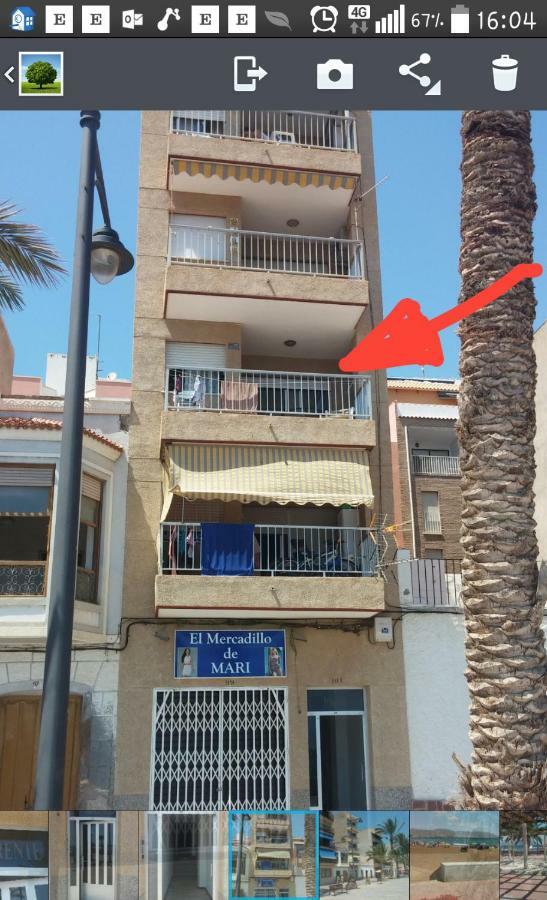 Bahia Mazarron Apartamento En Primera Linea Playa El Puerto de Mazarrón المظهر الخارجي الصورة