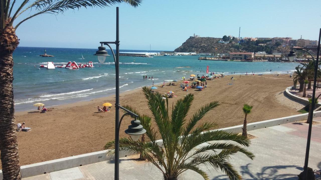 Bahia Mazarron Apartamento En Primera Linea Playa El Puerto de Mazarrón المظهر الخارجي الصورة