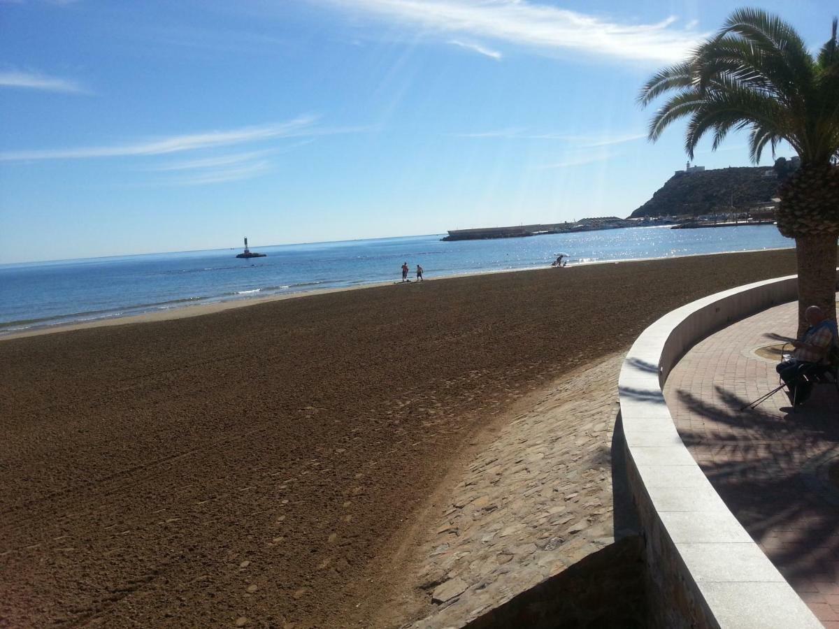 Bahia Mazarron Apartamento En Primera Linea Playa El Puerto de Mazarrón المظهر الخارجي الصورة