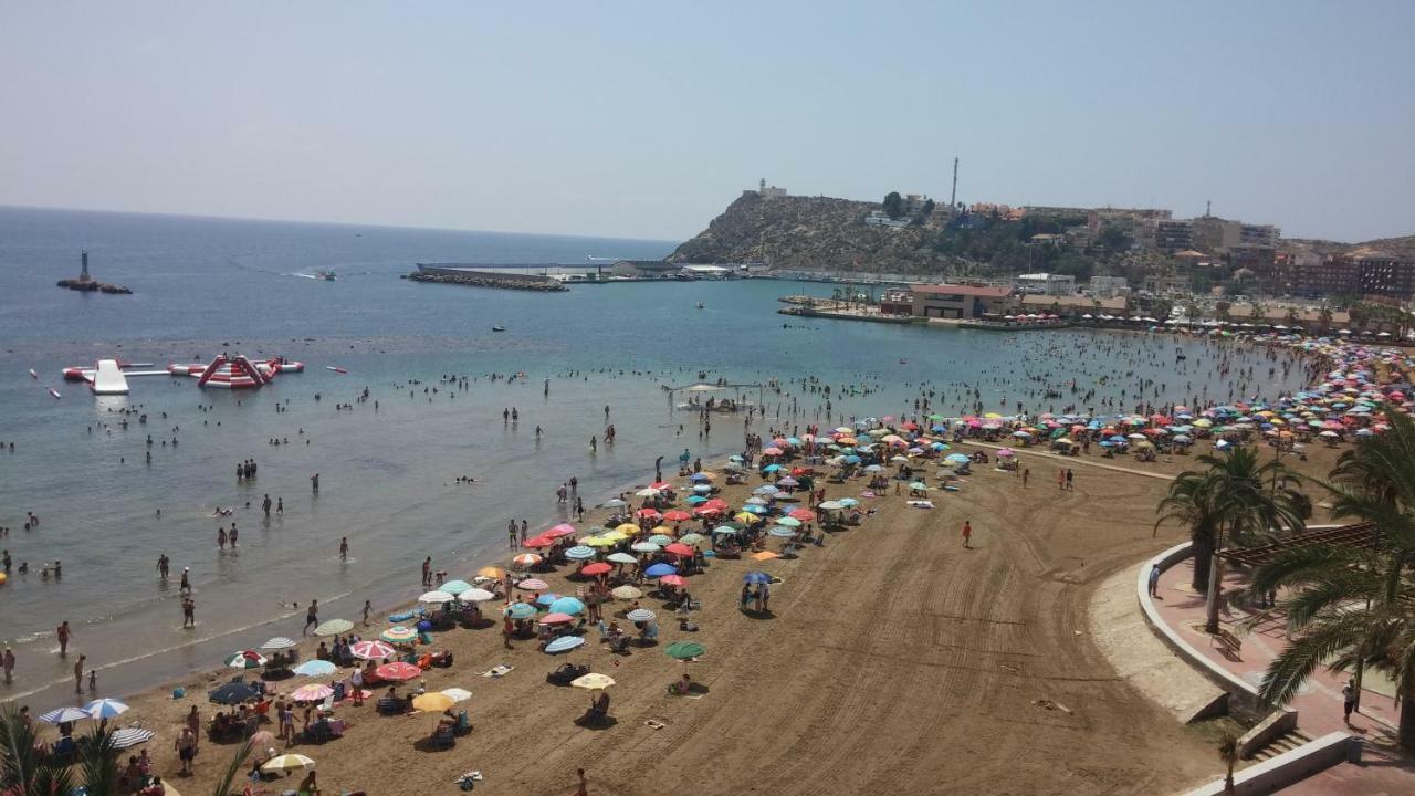 Bahia Mazarron Apartamento En Primera Linea Playa El Puerto de Mazarrón المظهر الخارجي الصورة