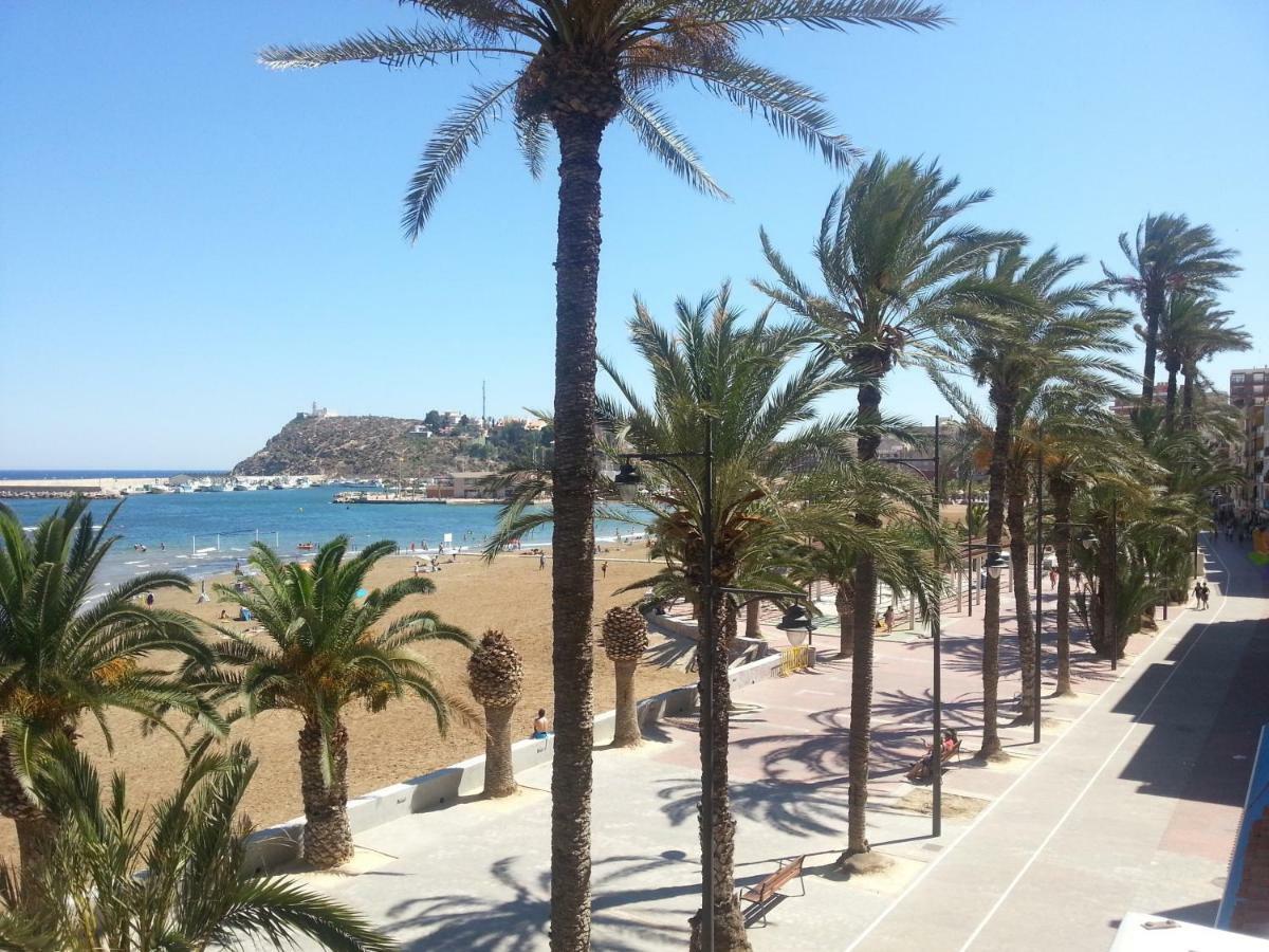 Bahia Mazarron Apartamento En Primera Linea Playa El Puerto de Mazarrón المظهر الخارجي الصورة